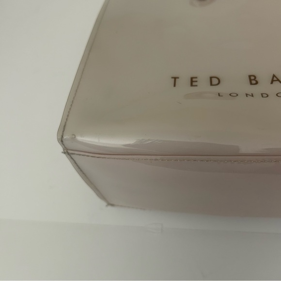 Ted Baker London light Pink Blush Plastic PVC bag The Ted Tote - Picture 10 of 13